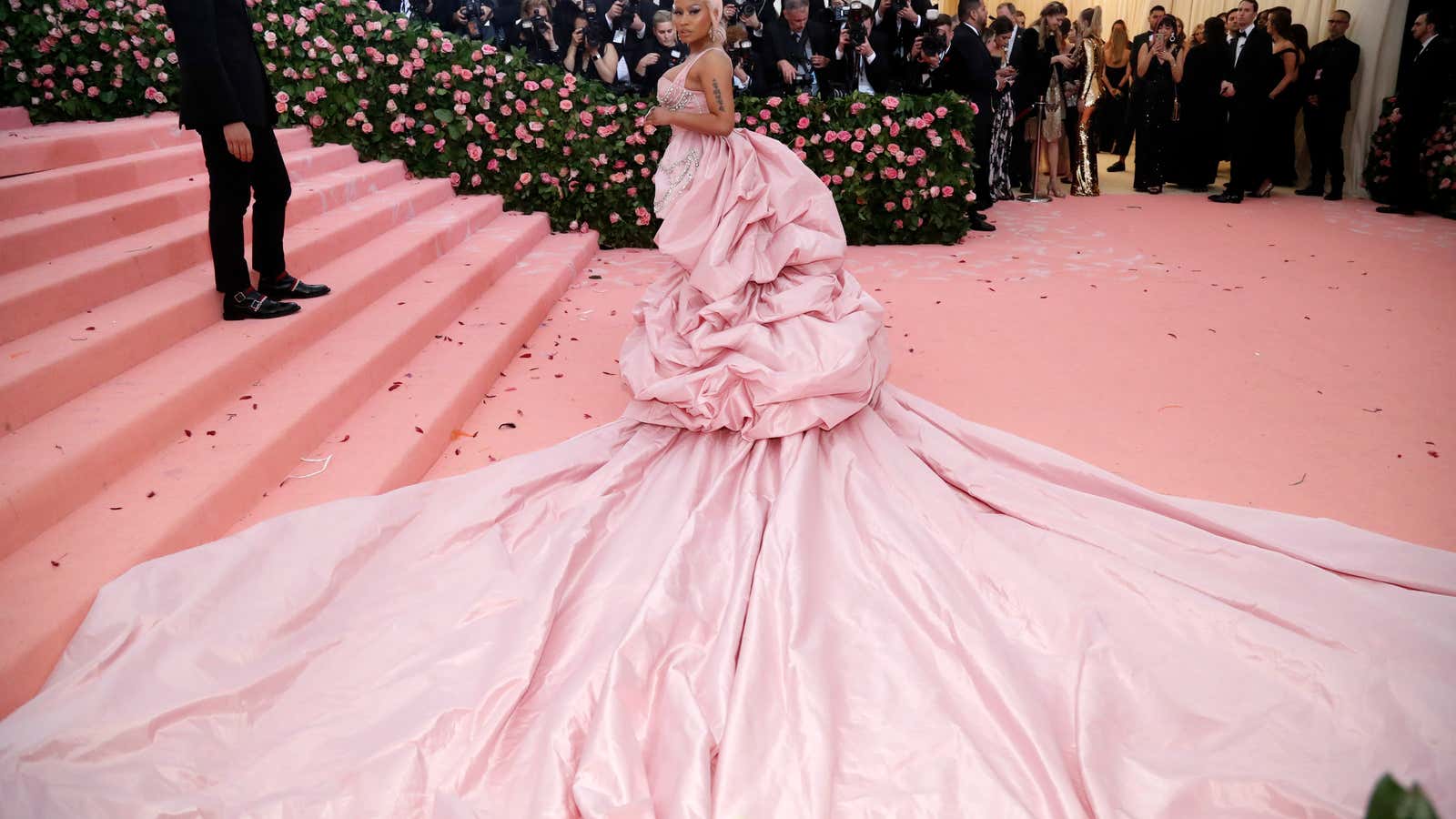 Nicki Minaj at the Met Gala in 2019.