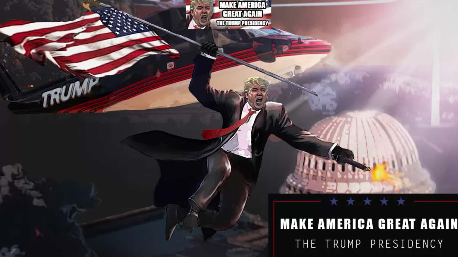 “Make America Great Again: The Trump Presidency” sells on Steam for $2.99