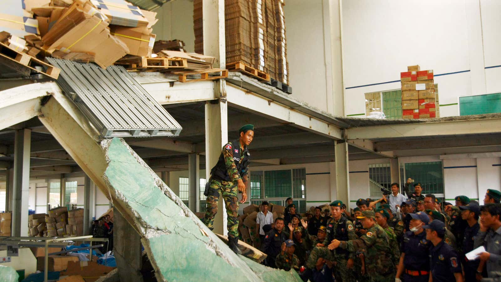 Cambodian factories&#39; safety standards are so last decade.