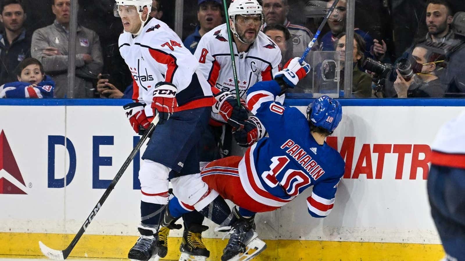 Image for Alex Ovechkin, Caps must produce as Rangers lead series 2-0