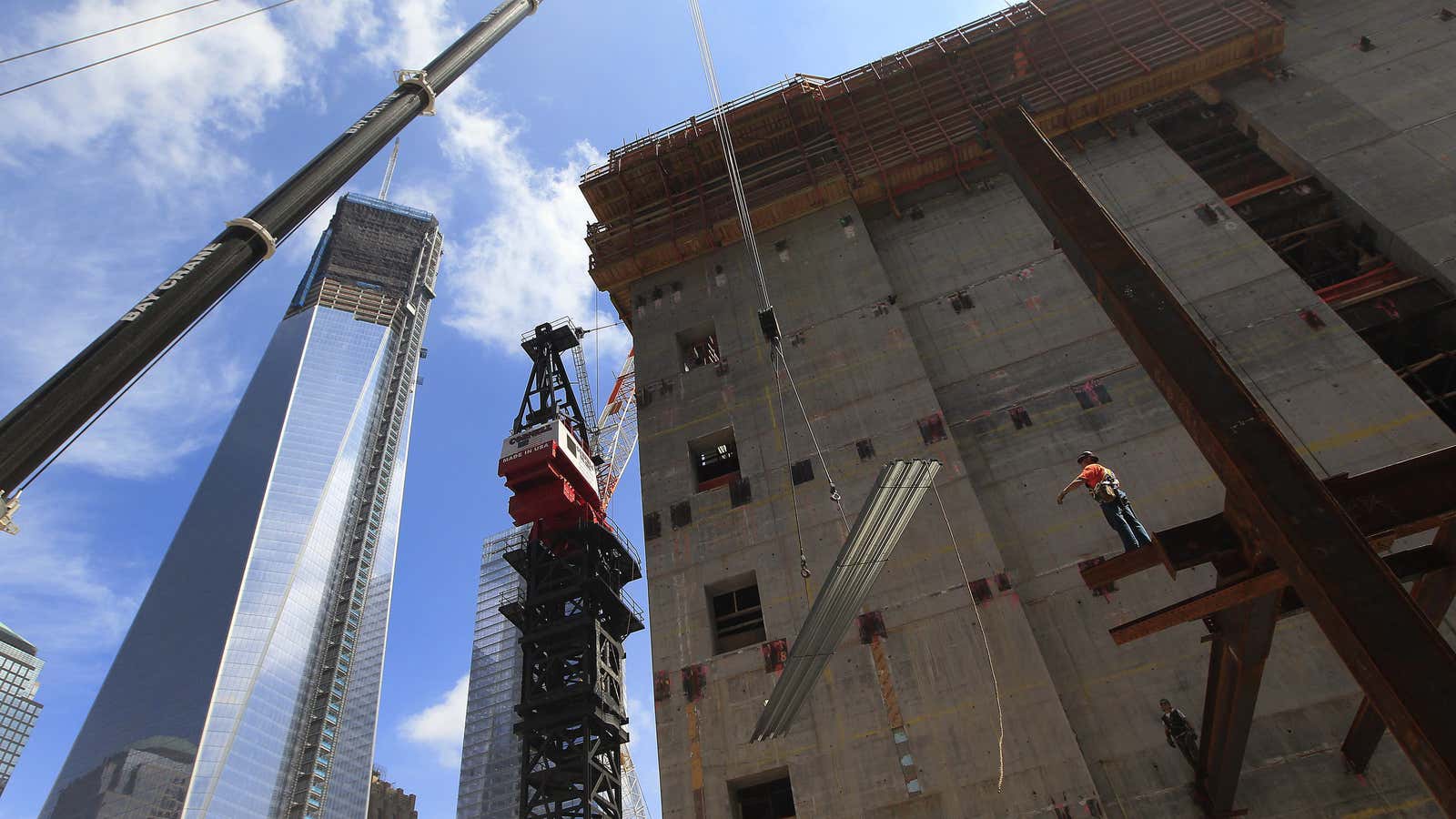 One WTC, in progress.