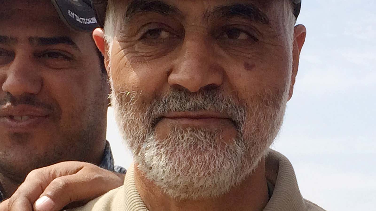 Qassem Soleimani in 2015.