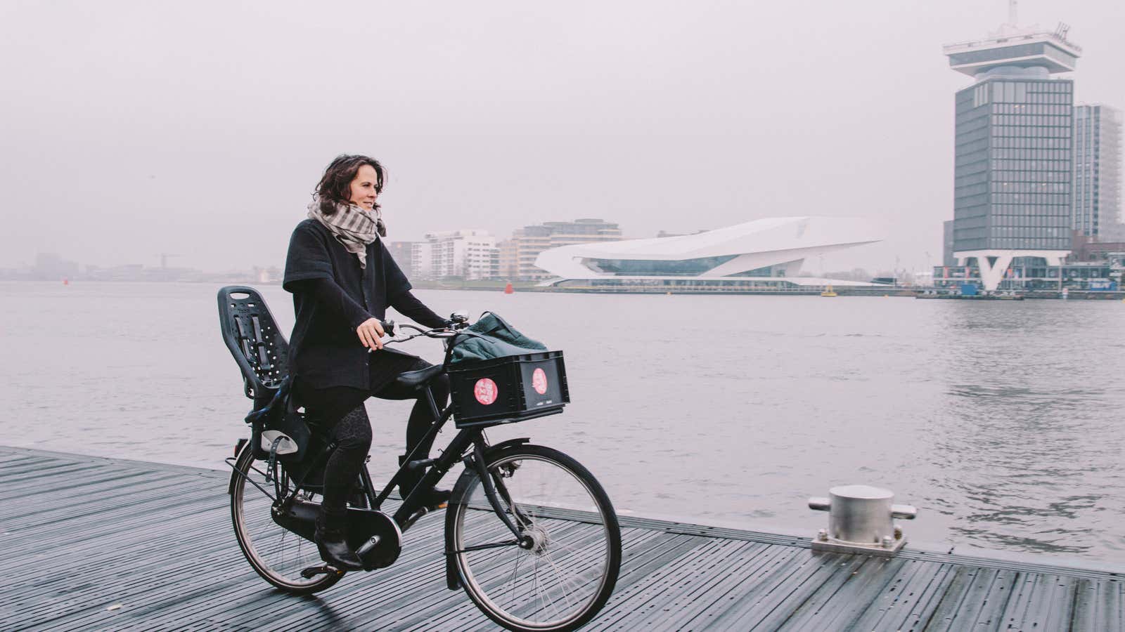 Amsterdam’s second bicycle mayor, Katelijne Boerma.