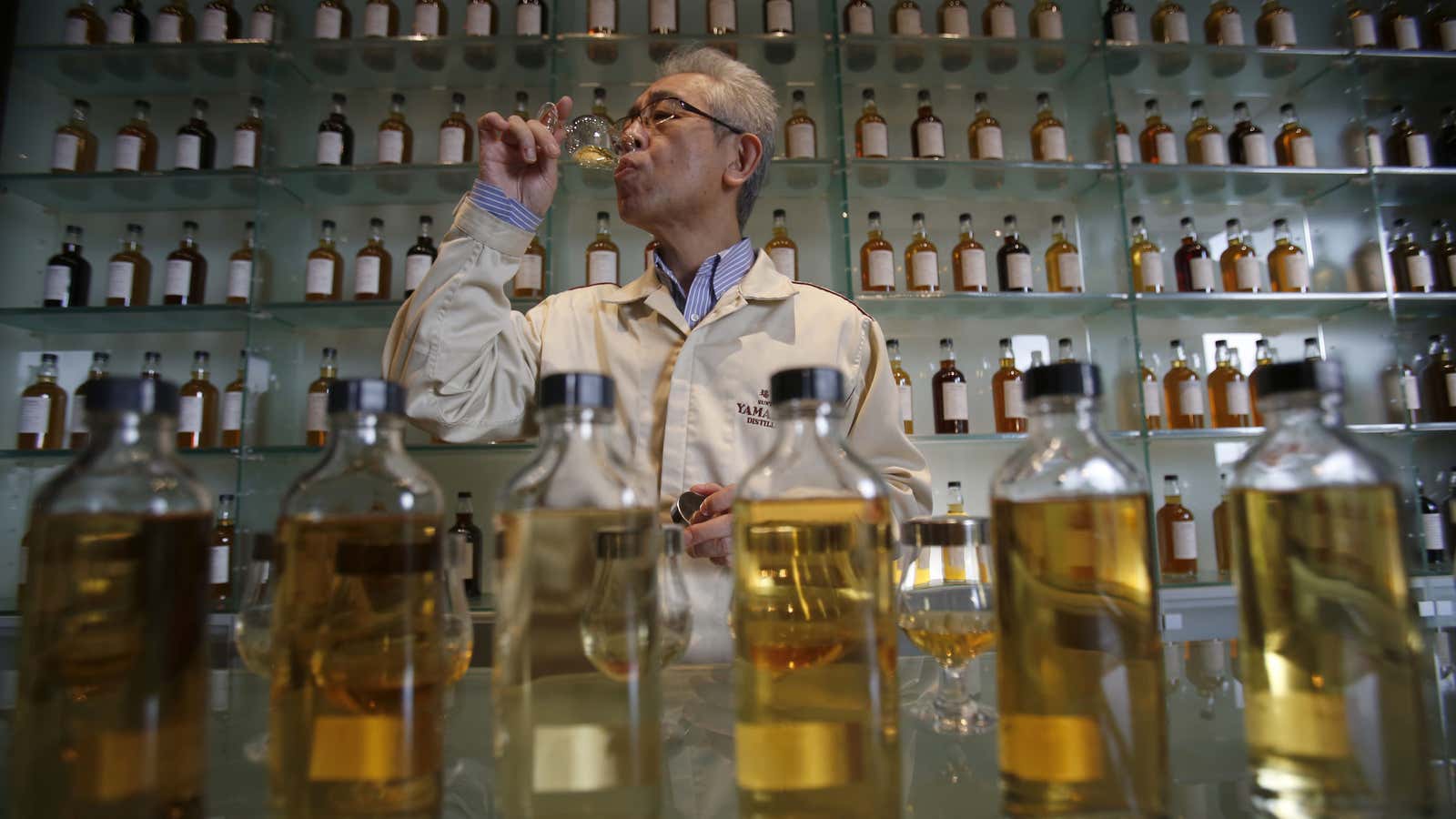 Japanese whiskey exports to the US are surging.