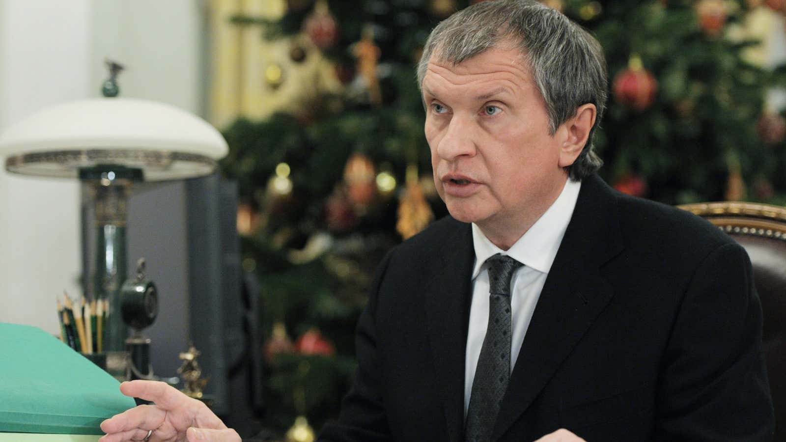 Igor Sechin, Rosneft’s kingpin.