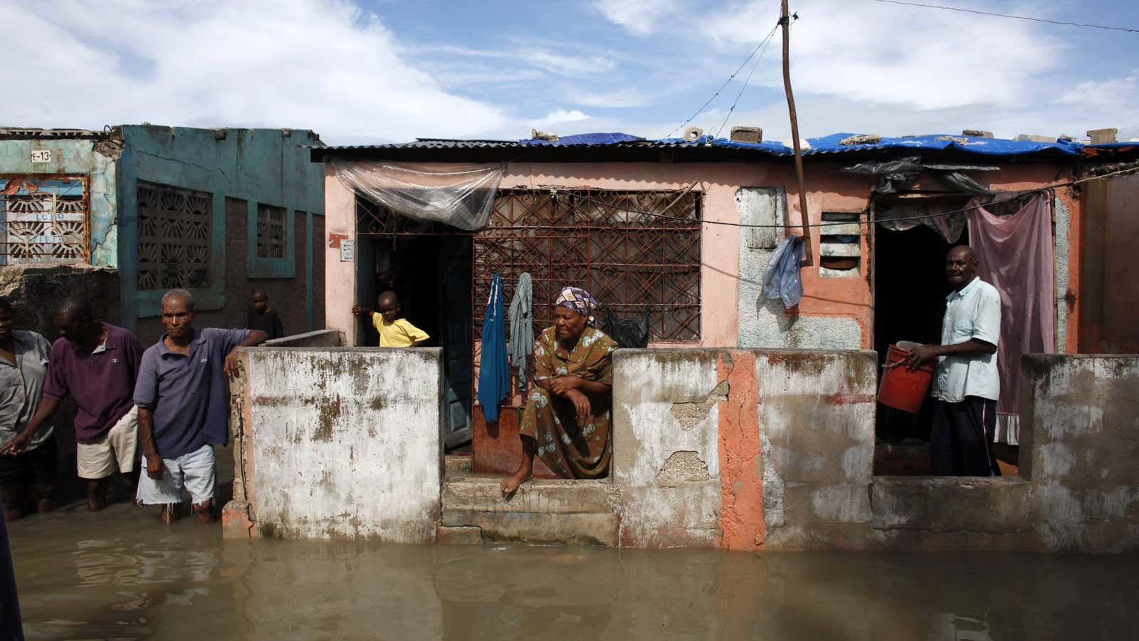 Hurricane Tomas left many in St. Lucia under water, literally and figuratively.