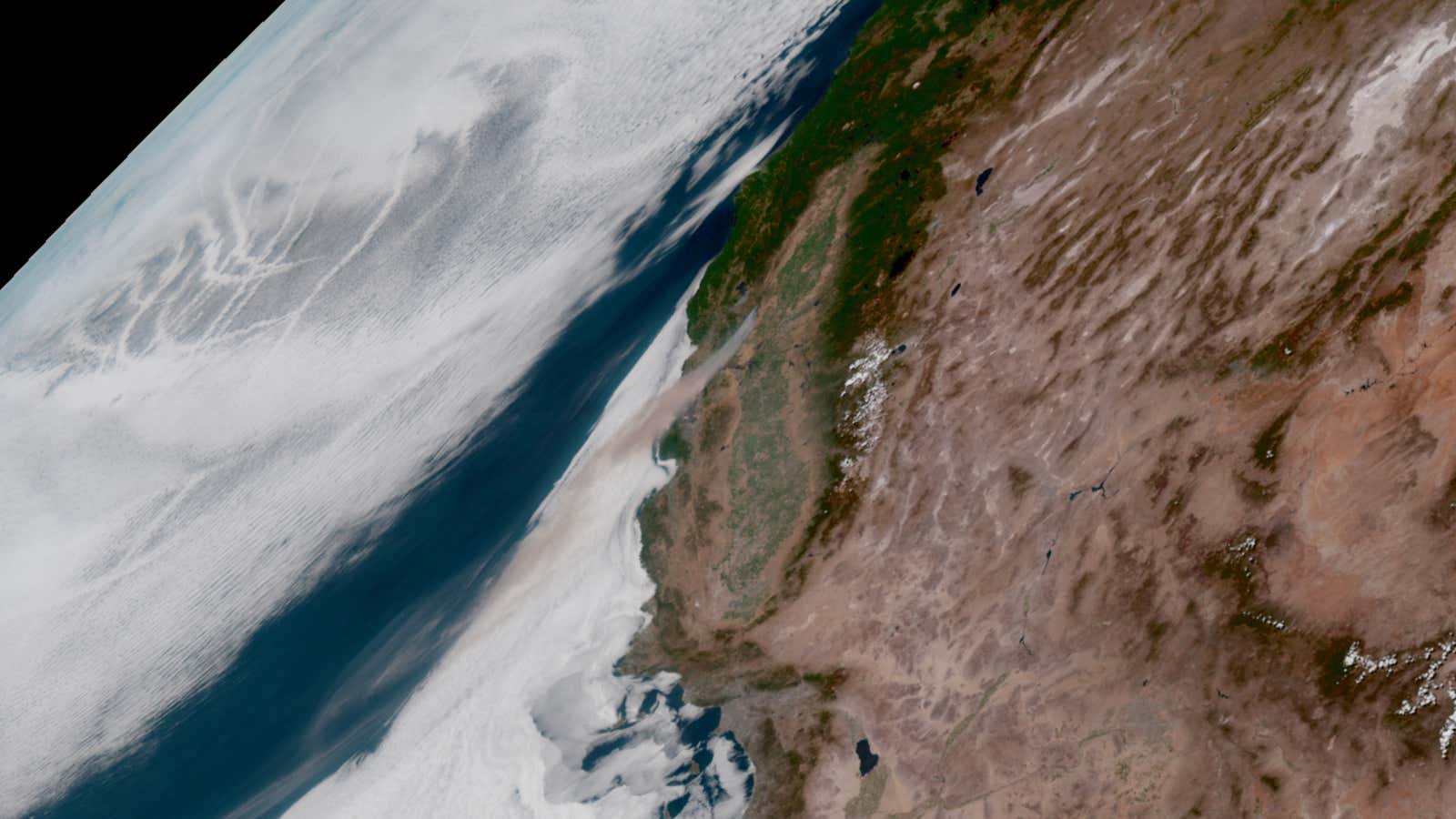 Wildfires from Yolo and Lake counties are sending dark plumes of smoke all the way to the Bay Area.