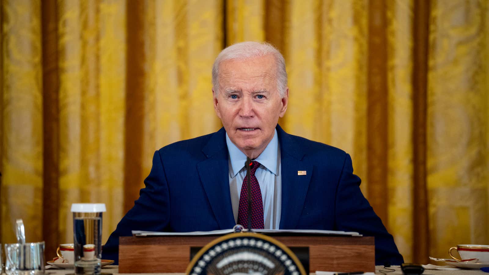 Image for Biden is set to quadruple tariffs on China's EVs but spare the solar industry