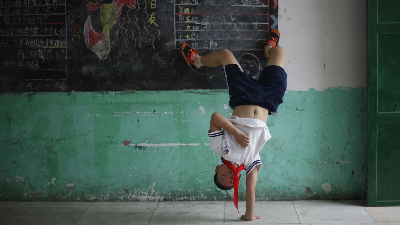 If you were in Chinese childrenswear, you’d be doing cartwheels too.