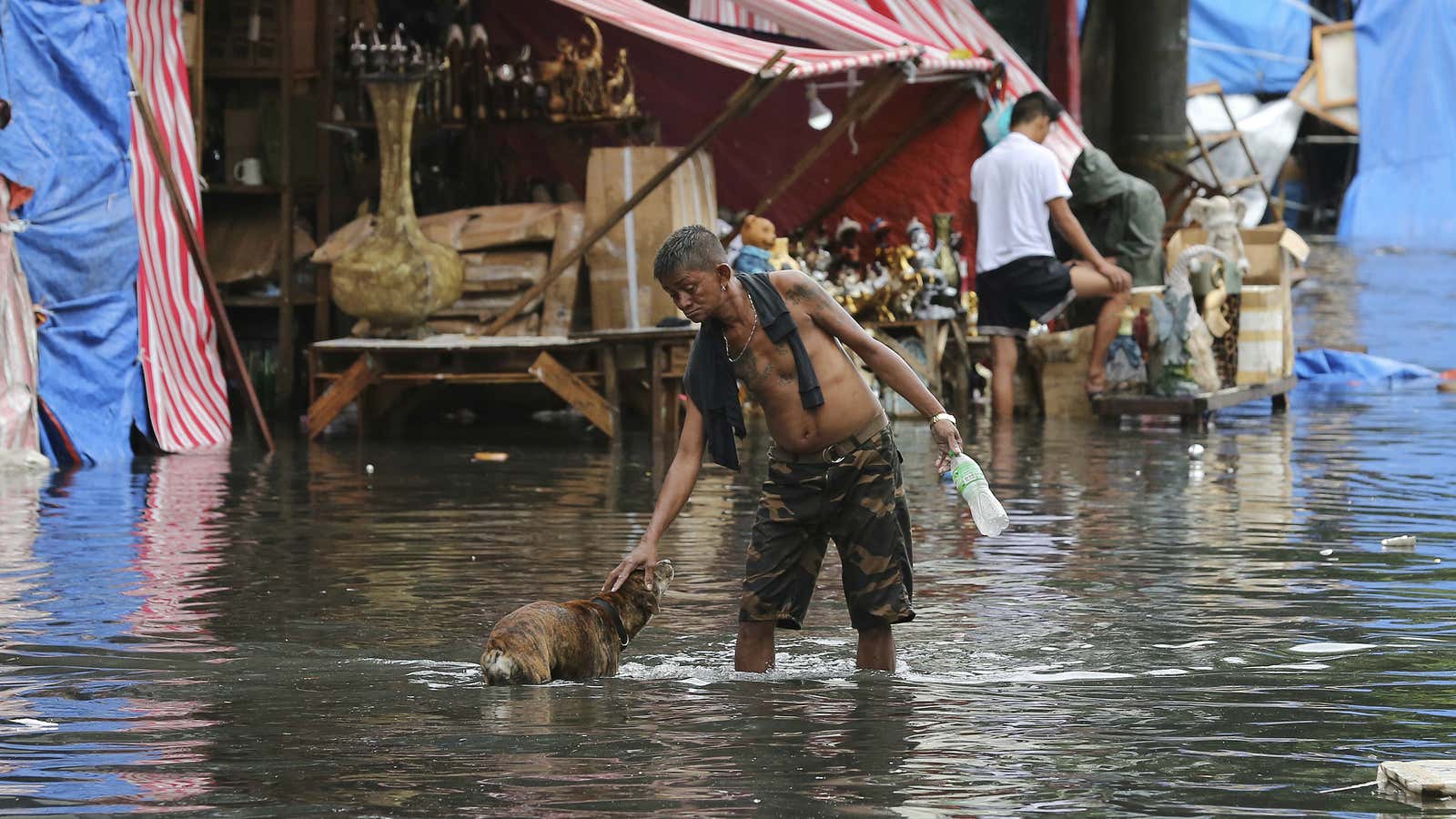 Floods are among the risks.