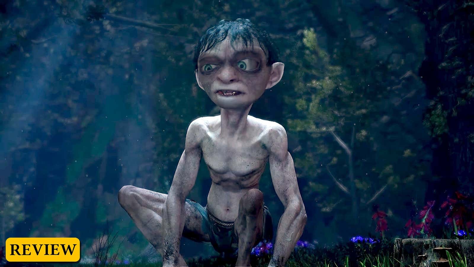 Here's some gameplay from The Lord of the Rings: Gollum