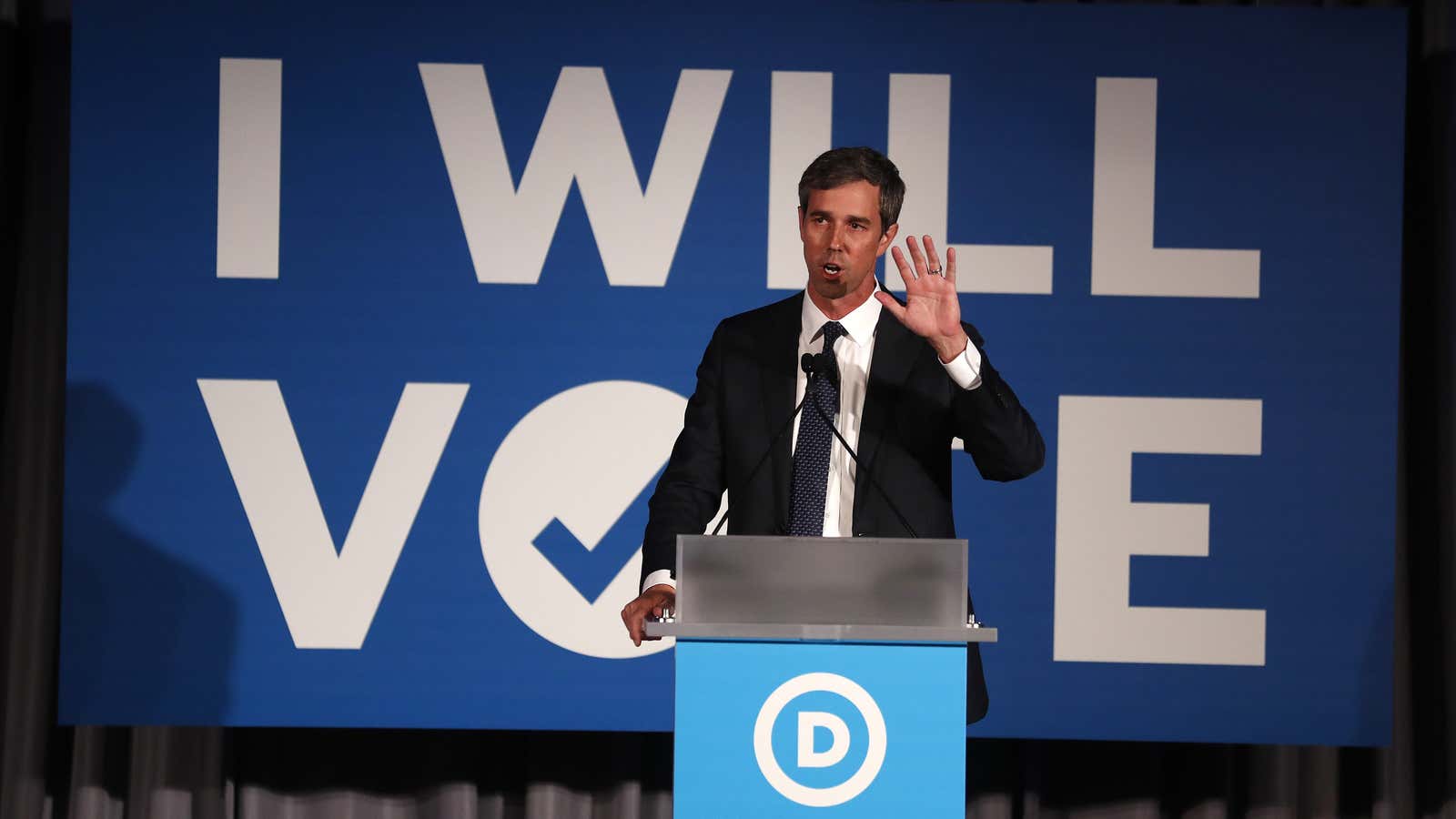 Democratic presidential candidate Beto O’Rourke.