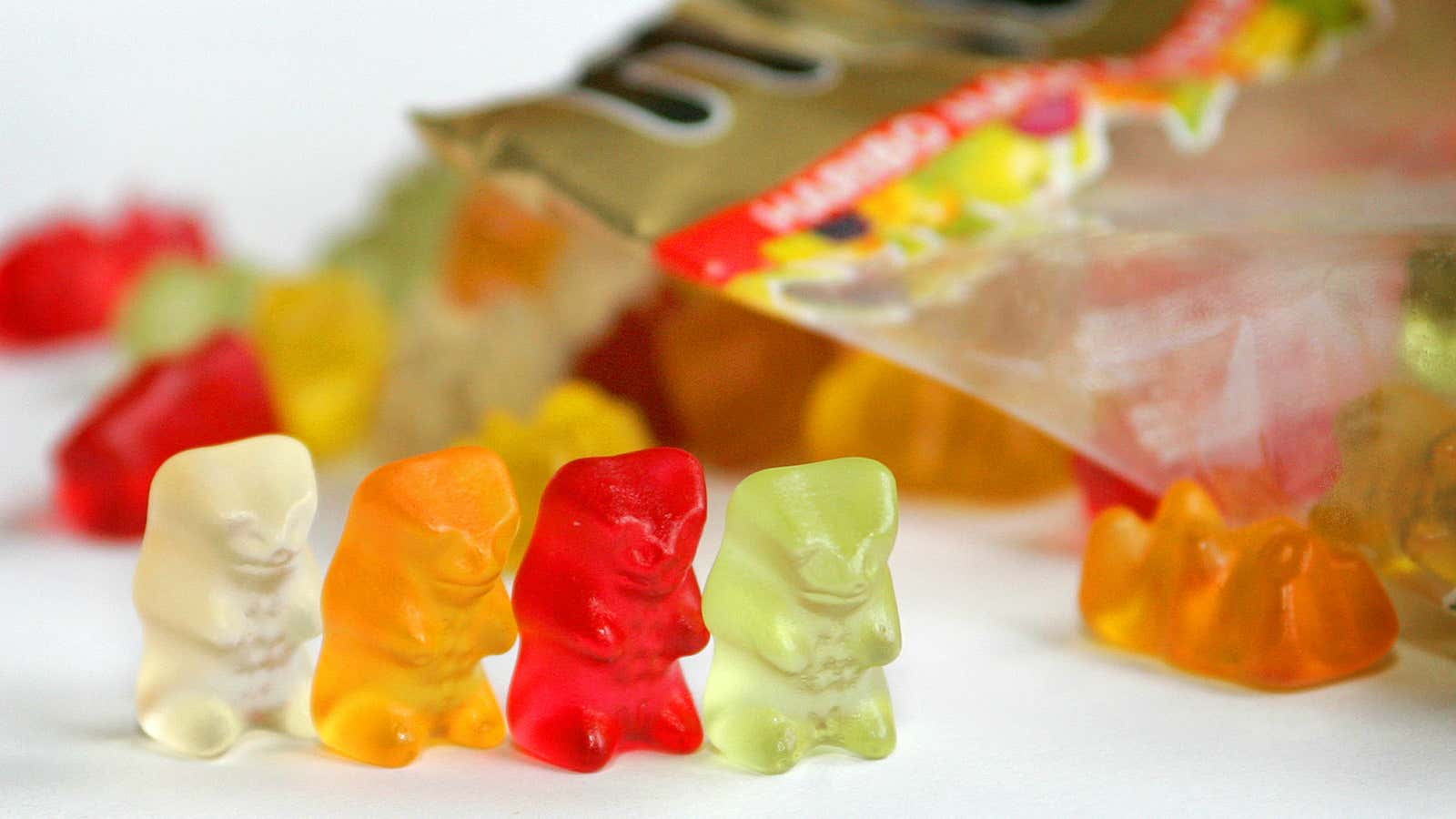 Haribo gummi bears storm the US.