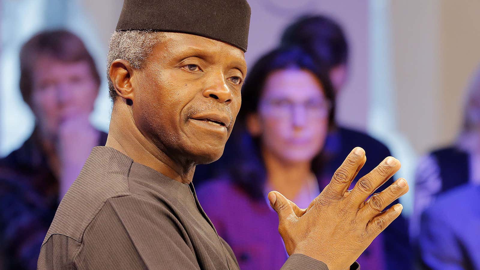 Acting president Yemi Osinbajo.