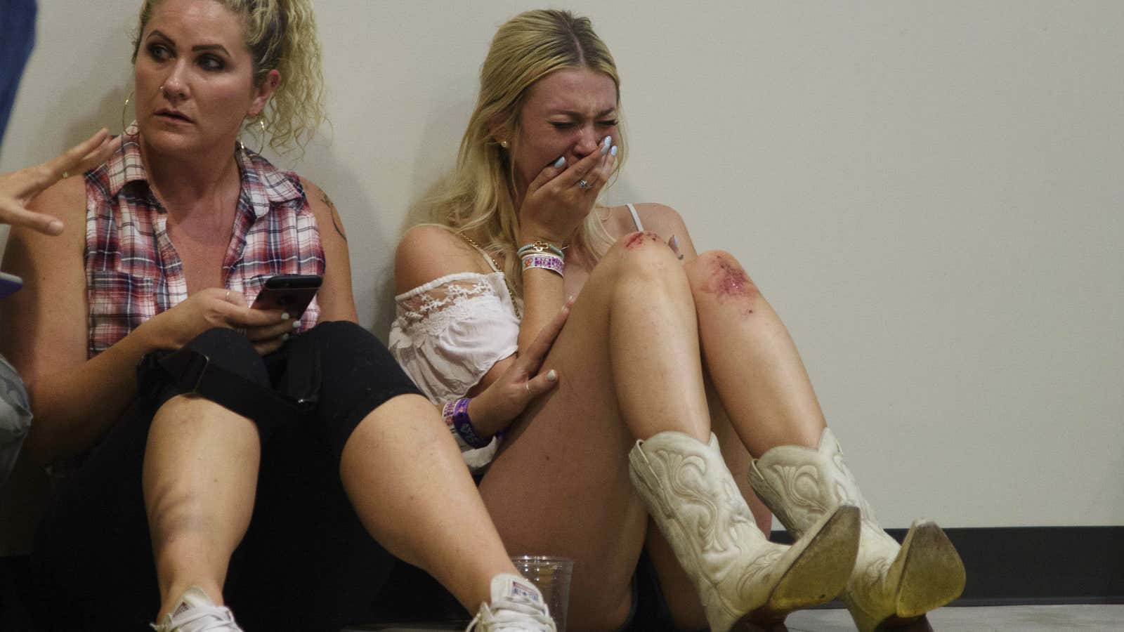 At least 58 people were killed and several hundred injured last night in Las Vegas.