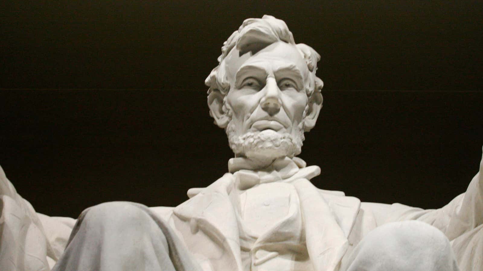 Fake news almost brought down Honest Abe.