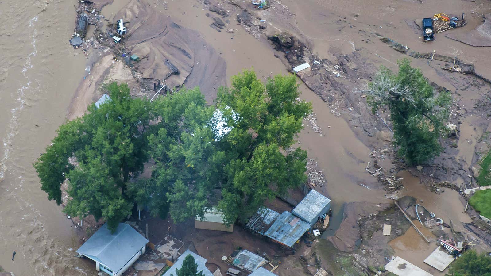 The 2013 floods in Colorado can be traced to high sea surface temperatures off the coast of Mexico.