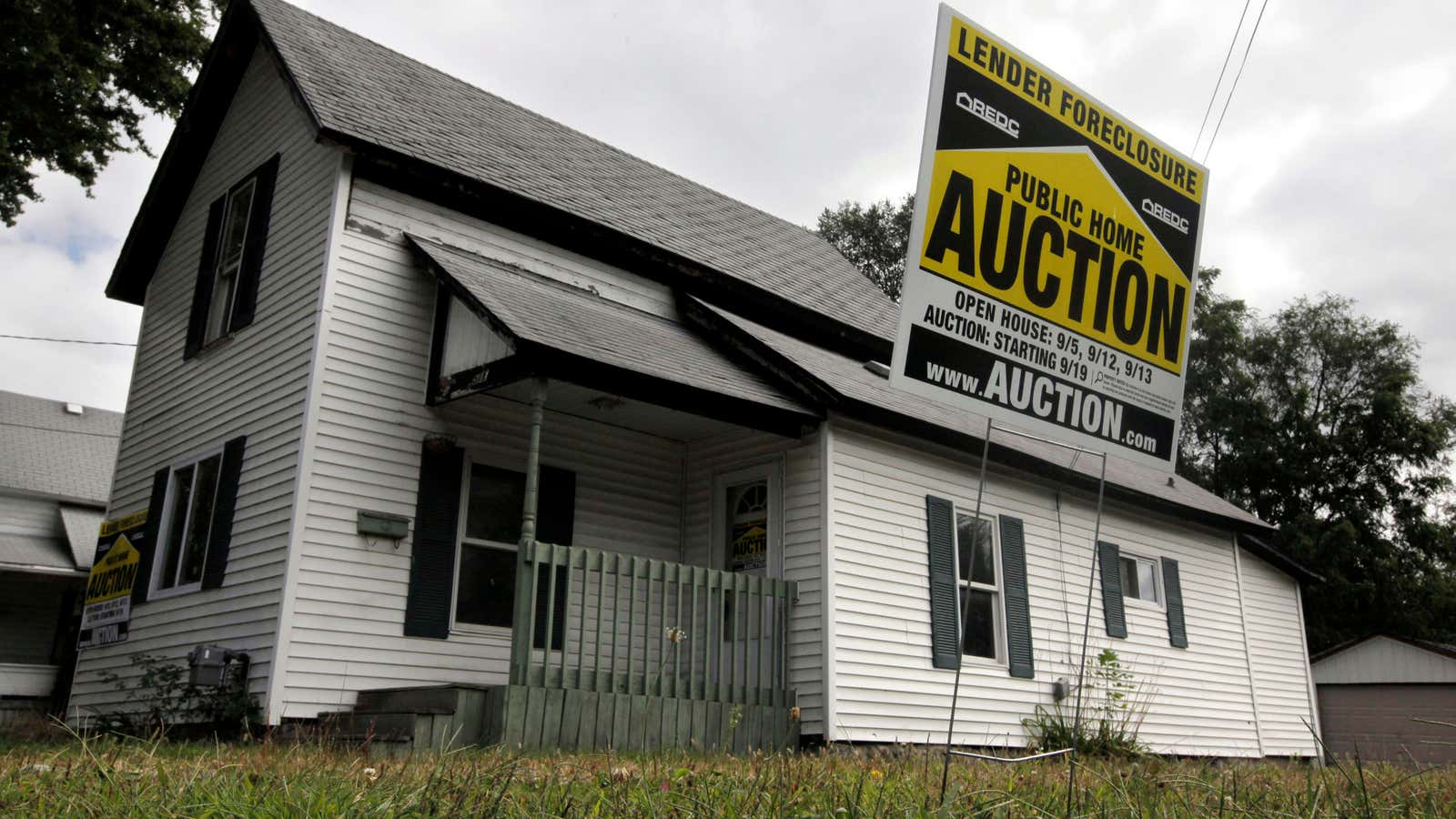 Foreclosed homes in Michigan foretold a world-shaking election.