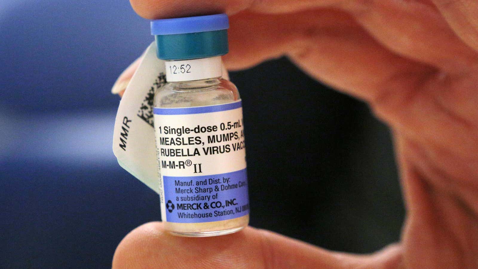 A lifesaving vial