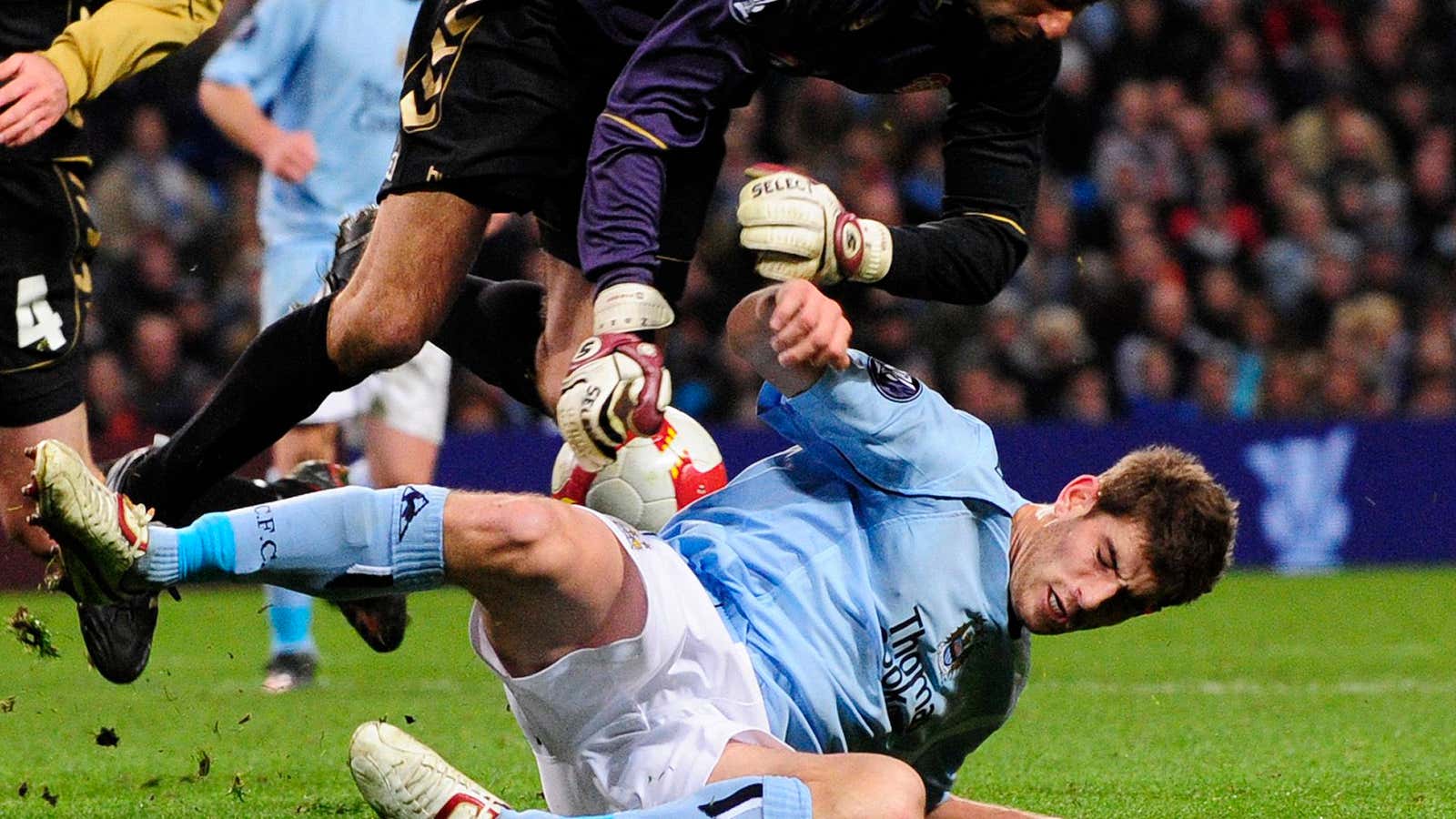 Ched Evans playing, a long time ago.