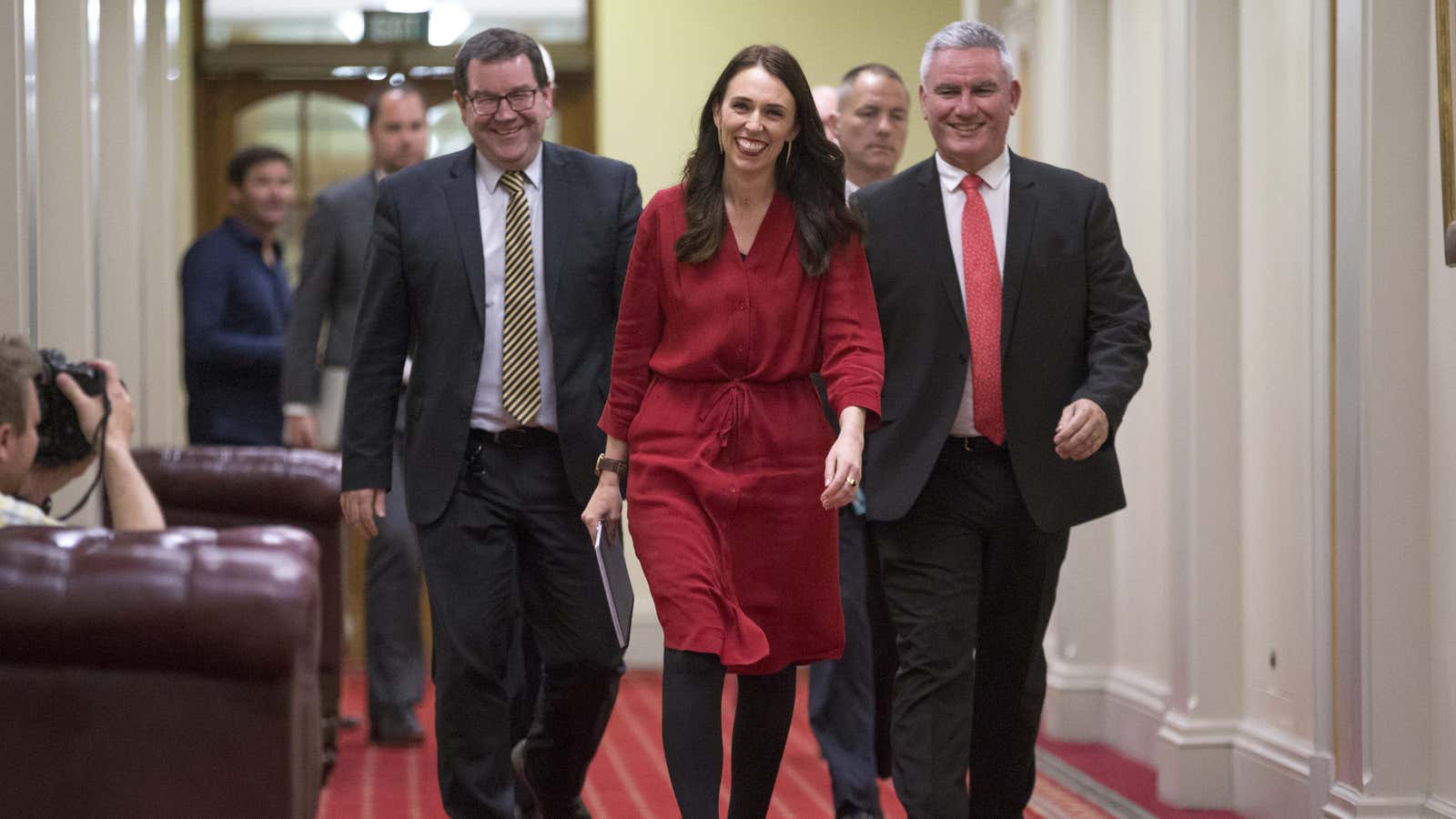 37-year-old Ardern is New Zealand’s youngest female PM.