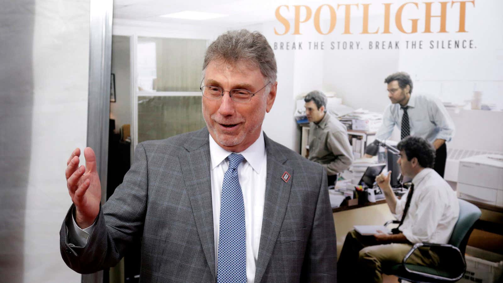 Washington Post editor Marty Baron is still very much in the spotlight.