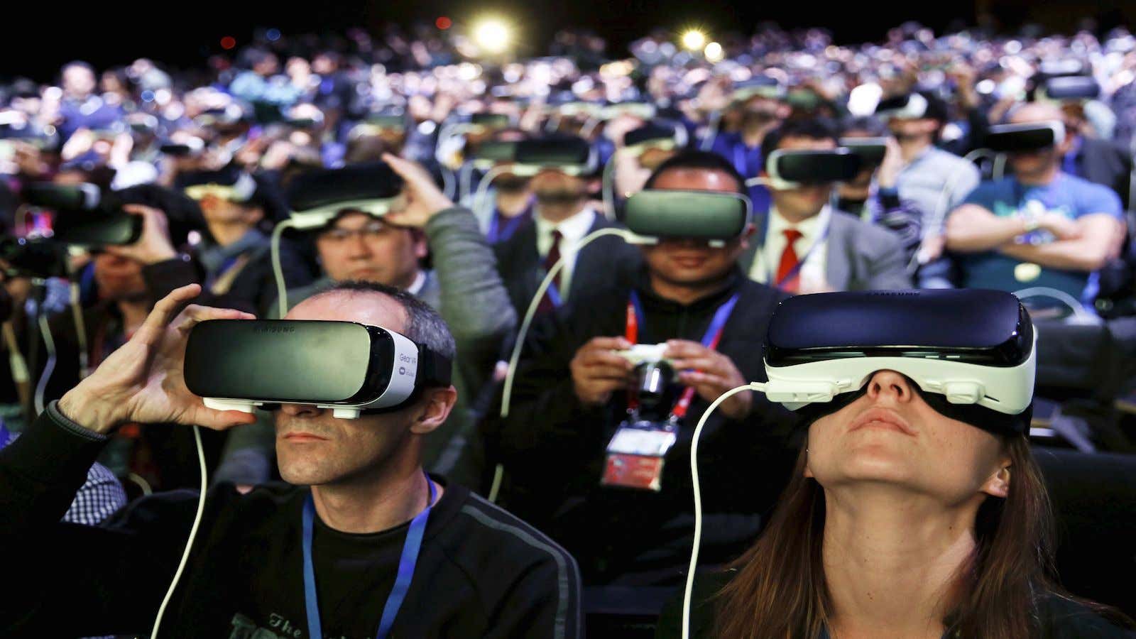 VR filmmaking is still in its infancy.