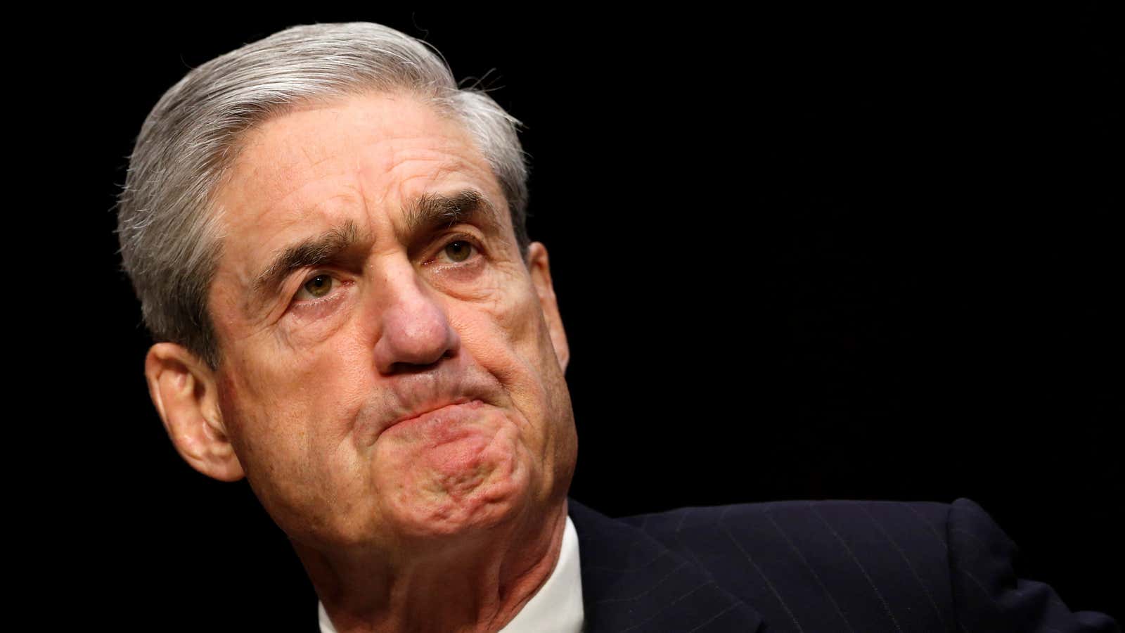 Robert Mueller has the goods. But on whom?