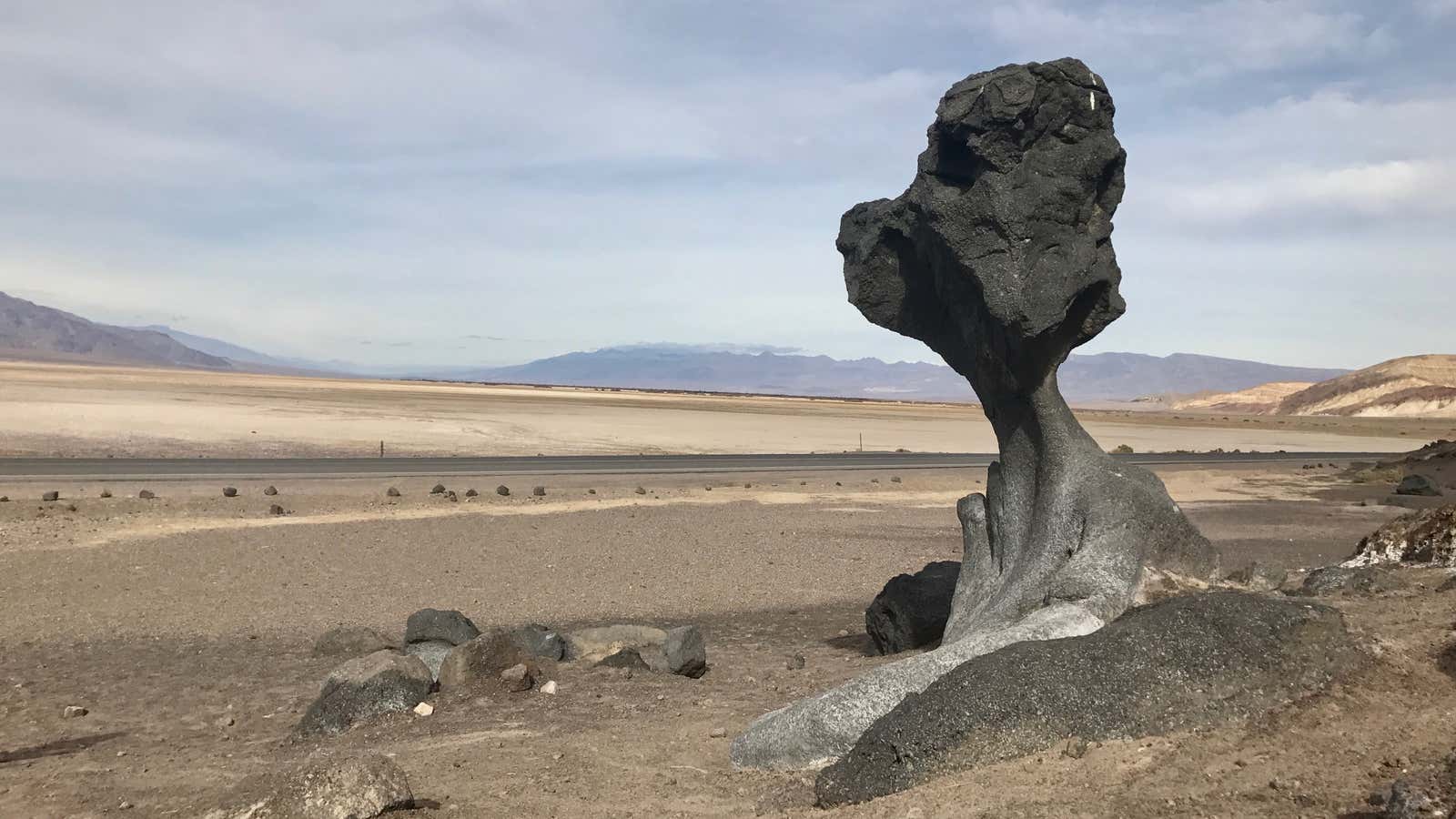 A ride through Death Valley.