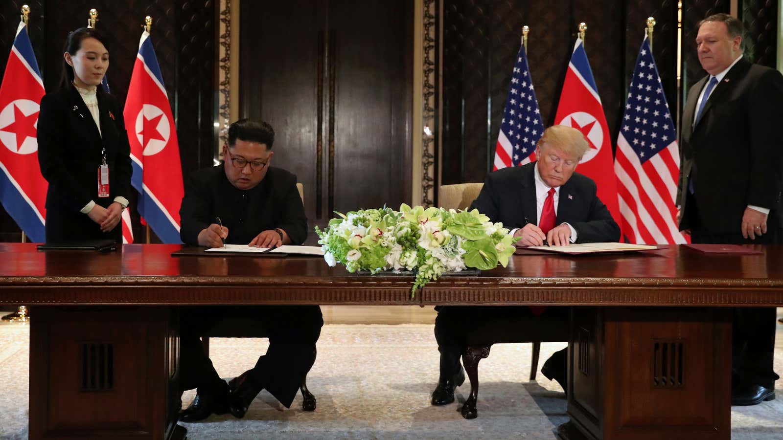 Full Text: Donald Trump And Kim Jong Un Sign "comprehensive" Document ...