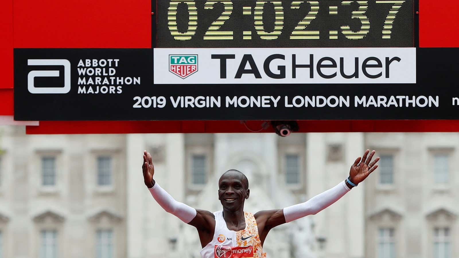 Kenya’s Eliud Kipchoge wins London Marathon April 2019