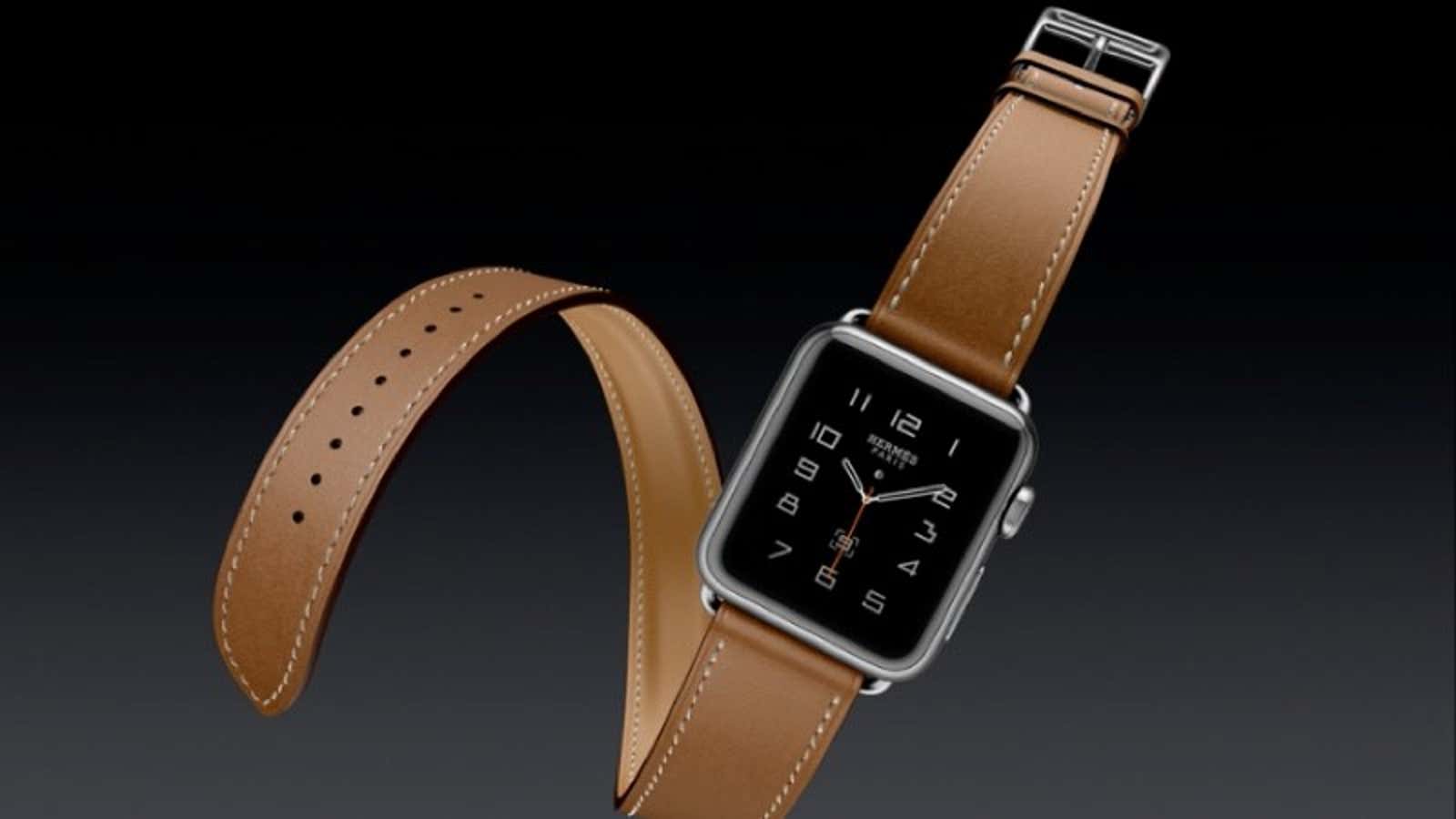 The Apple Watch gets a luxury upgrade, courtesy of Hermès.