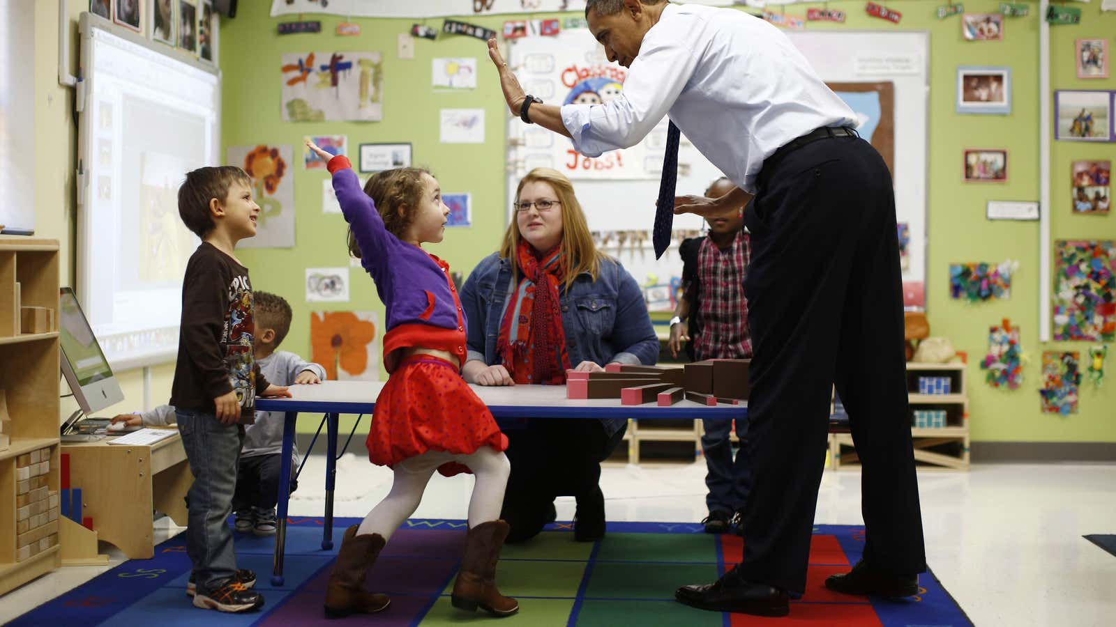 Two plus 10 equals 12. Chinese and Korean kids know that—but does she?