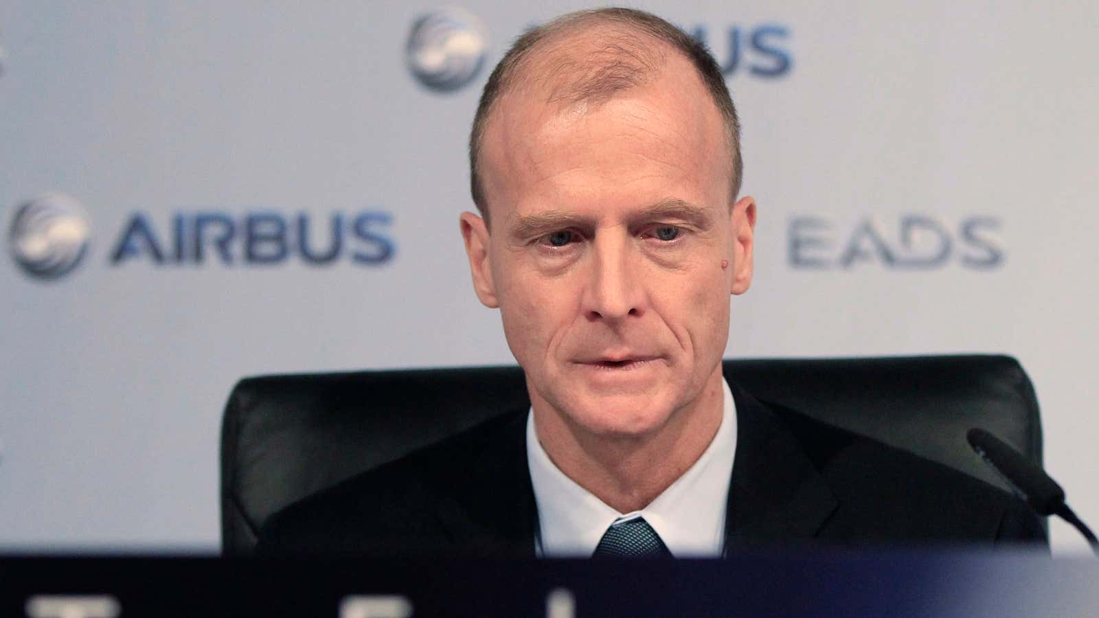 Tom Enders won’t get to run the world’s biggest aerospace and defense company after all