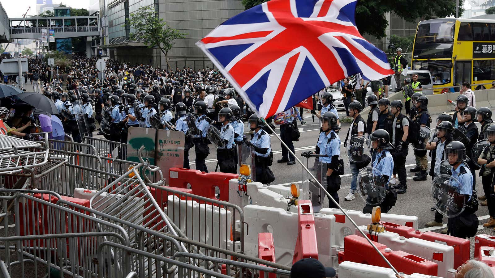 The world calls out to Hong Kong.