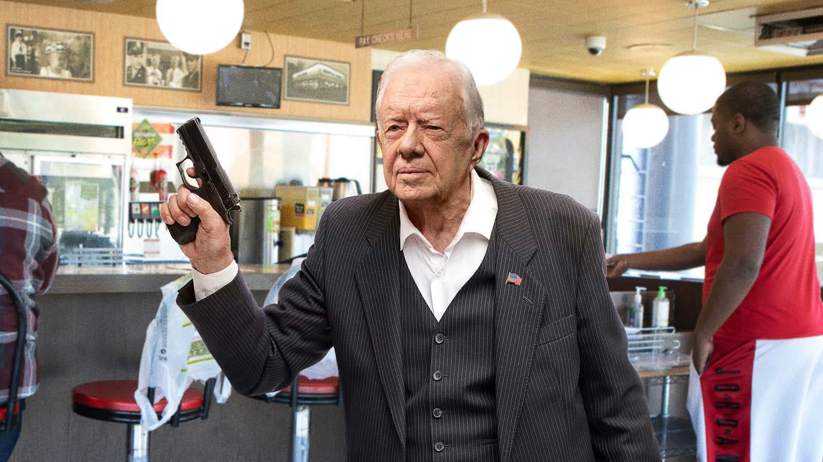 Image for Jimmy Carter Becomes Second President Convicted Of Felony For Sticking Up Waffle House