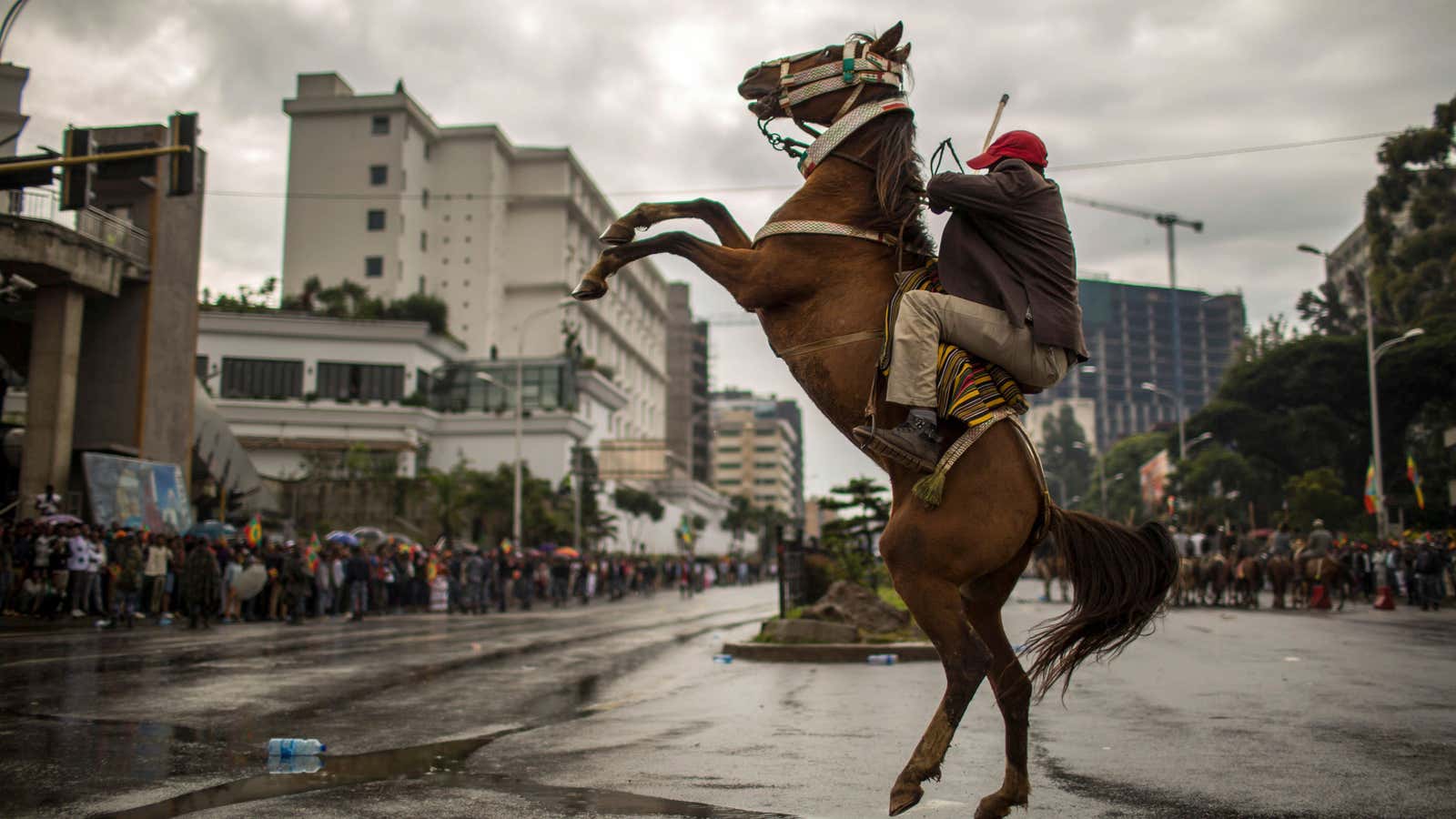 Welcoming the once-banned Oromo Liberation Front to Addis Ababa.