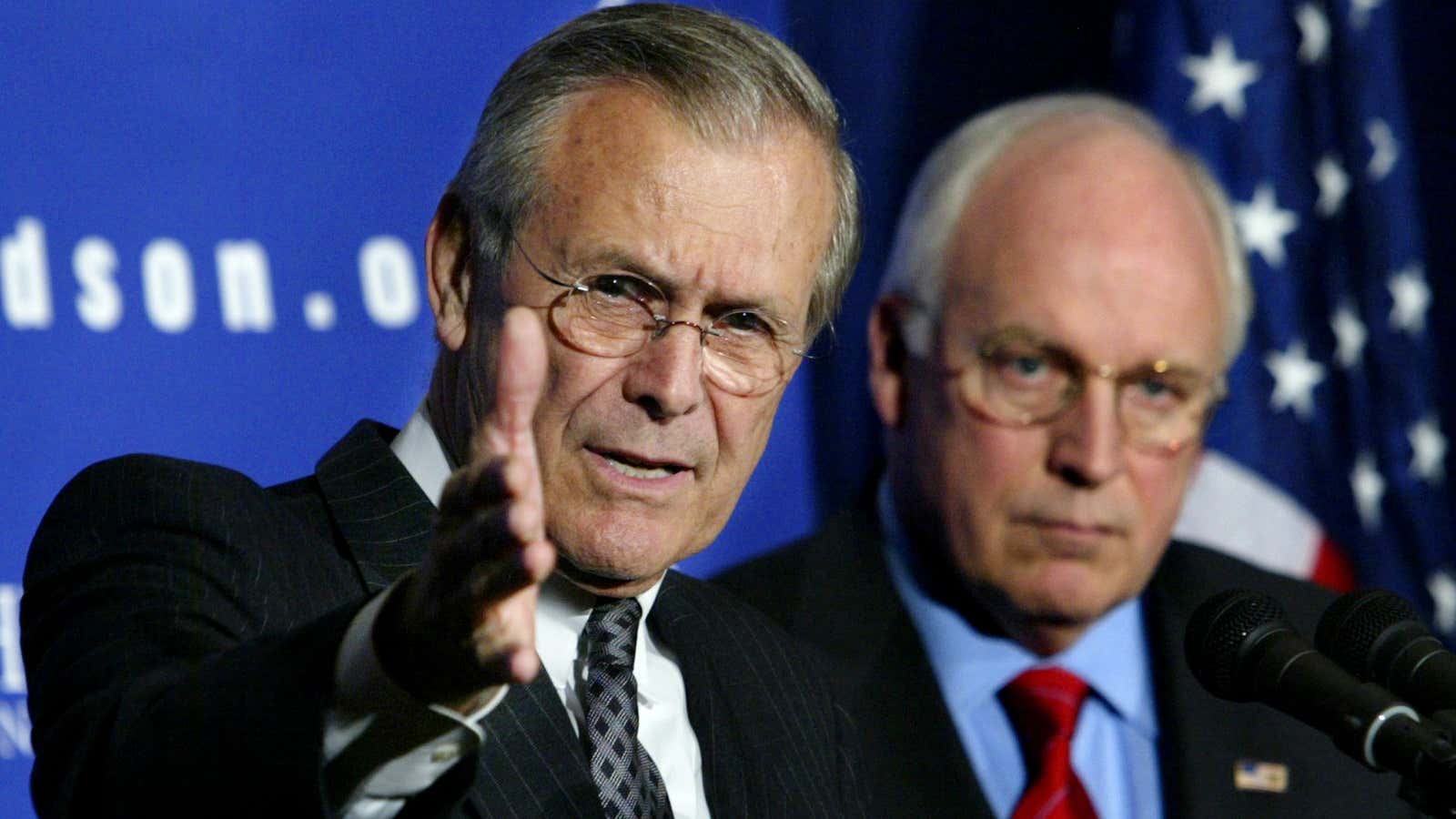 Dick Cheney And Donald Rumsfeld Ran A Universal Basic Income Experiment