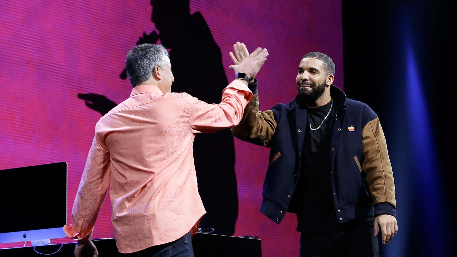 More like Eddy Cue than Drake.