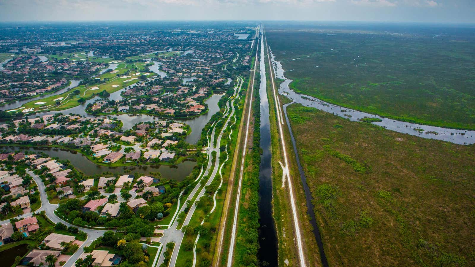 The Everglades once covered over 4 million acres in Florida. Today, due to drainage, development and agriculture, it is nearly half that size.