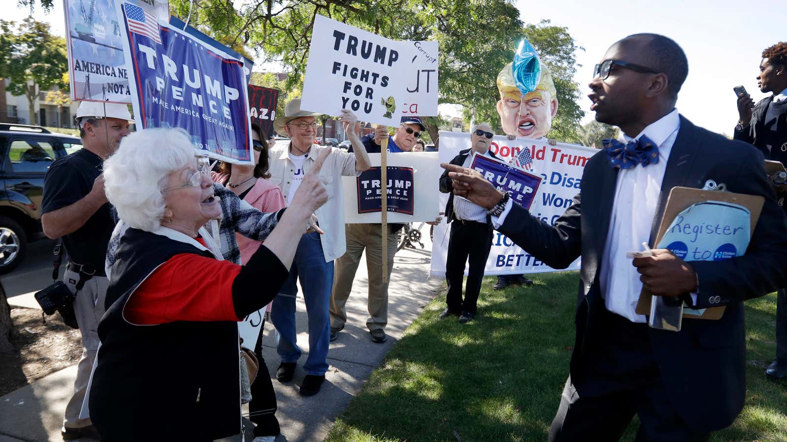 Yes, it is possible for Trump and Clinton supporters to have productive (and calm) conversations