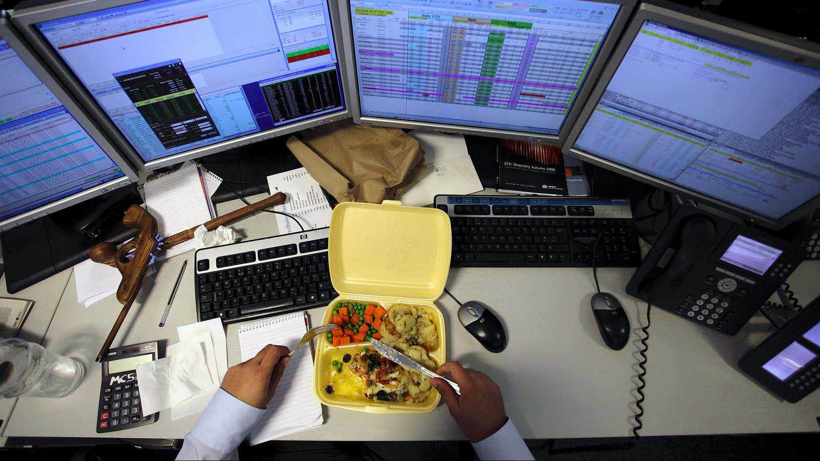 Sometimes it’s best to eat alone.