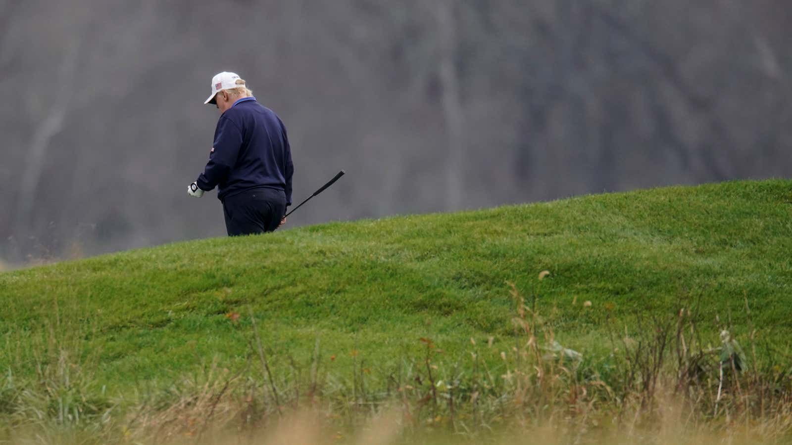 The grass may not be greener on the Trump side.