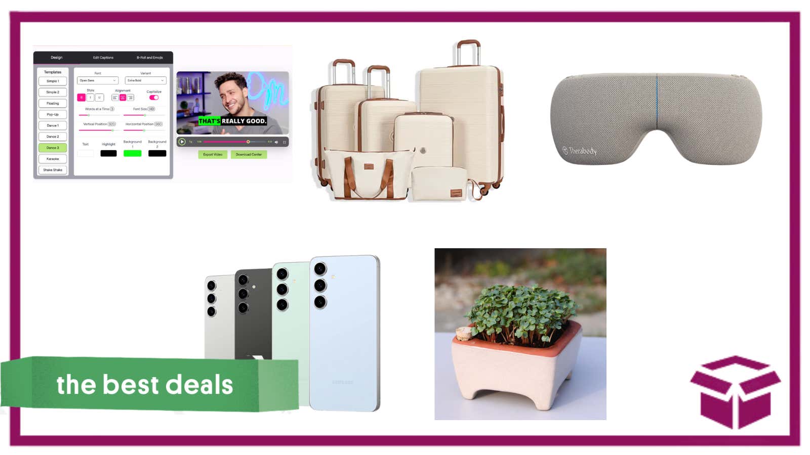 Image for Best Deals of the Day: Samsung, Therabody, Travelhouse, Joyspace AI, Microgreens & More