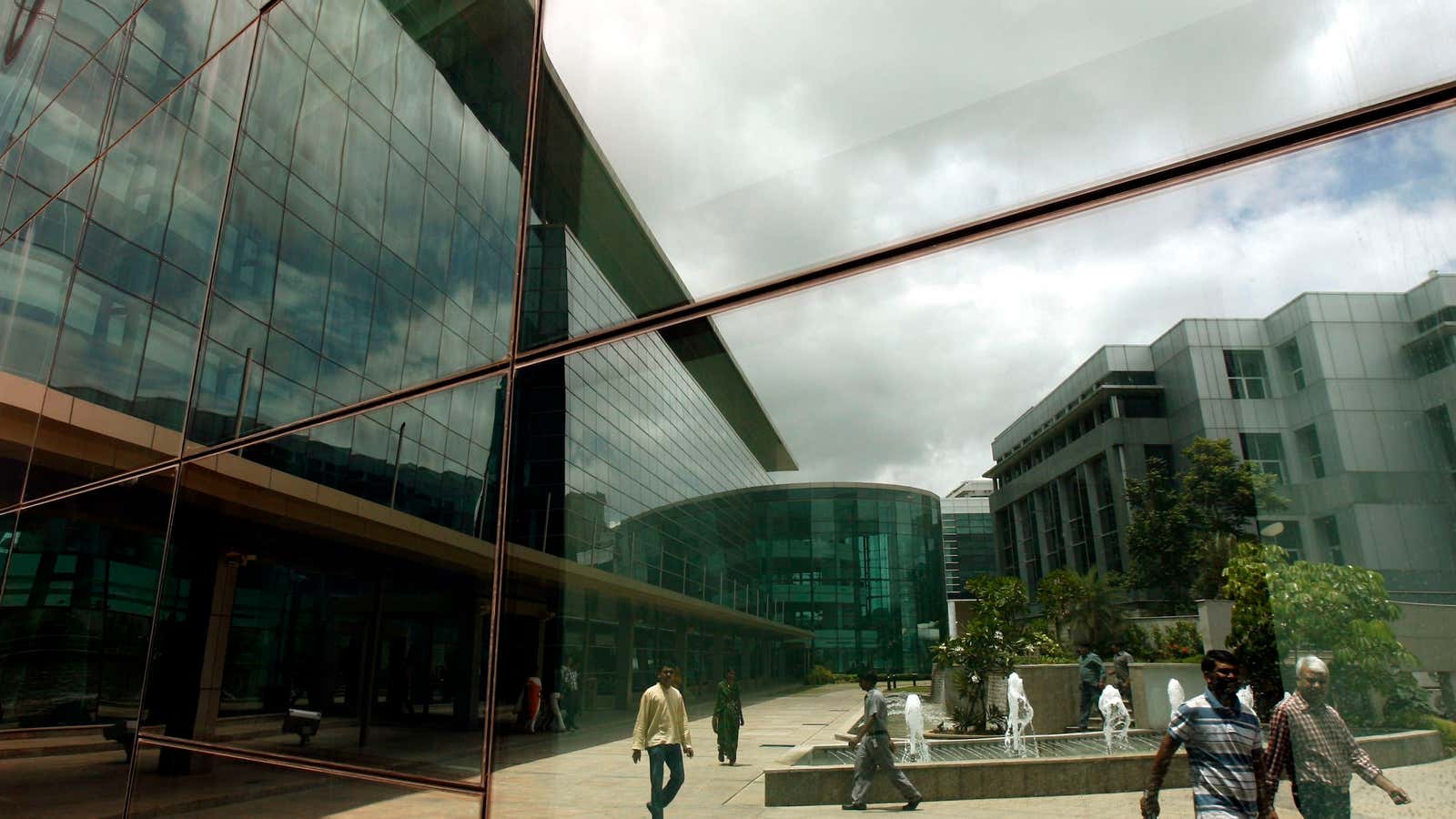 The SAP India Labs campus in Bangalore.