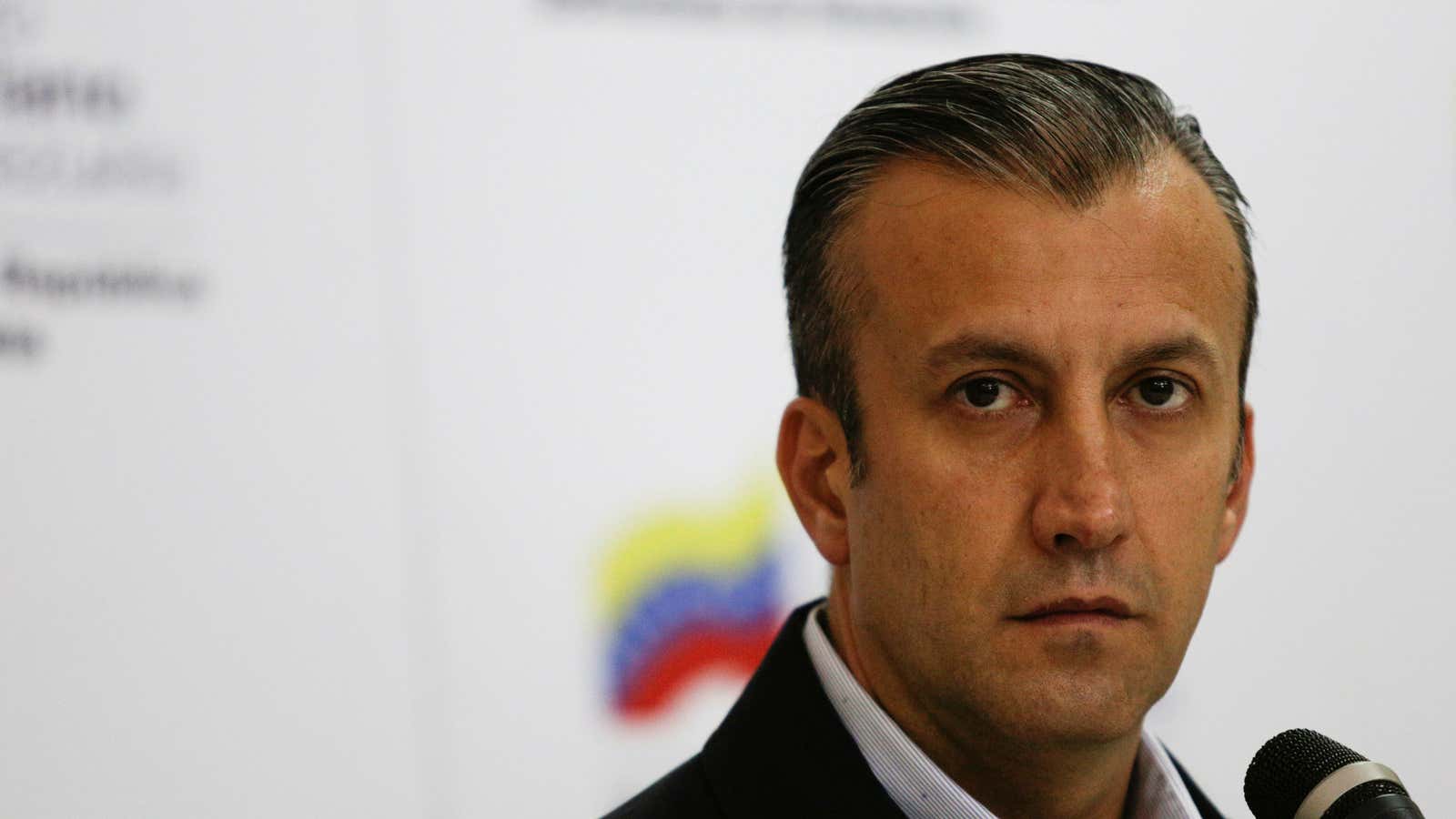 Tareck El Aissami, a negotiator who isn’t allowed to negotiate.