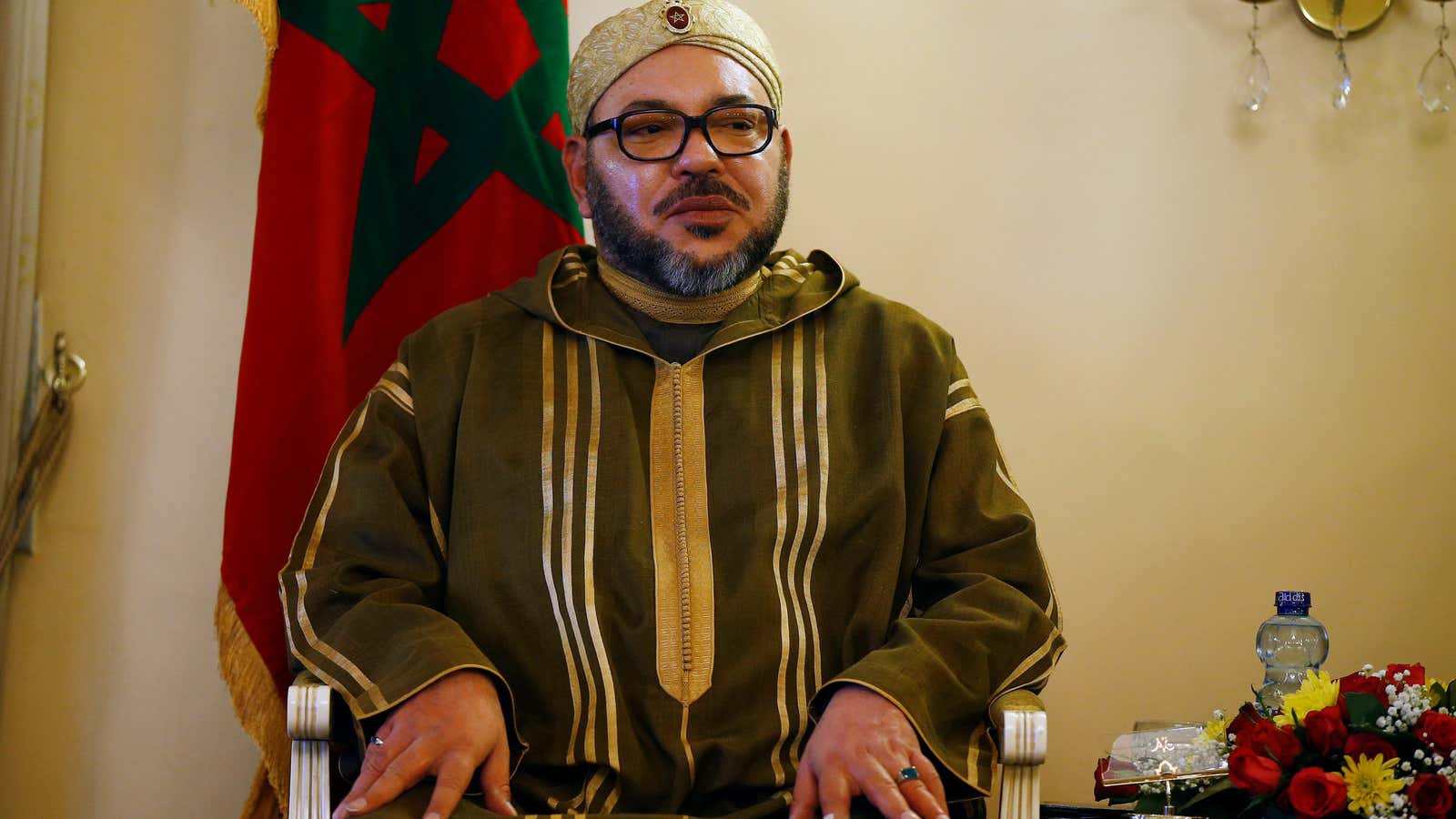 King Mohammed VI of Morocco.