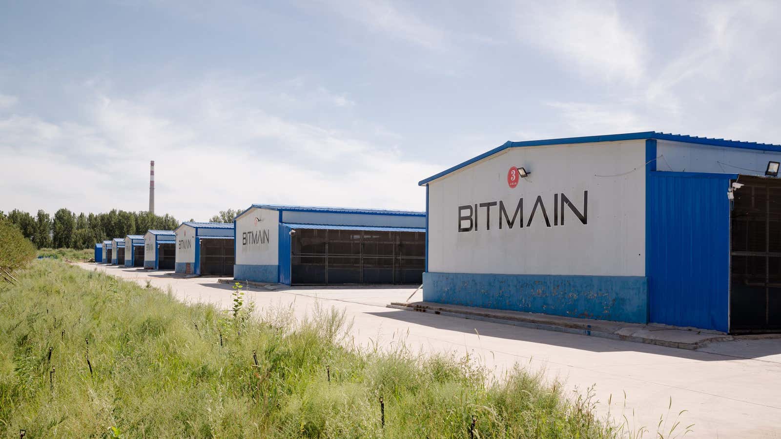 Bitmain’s mining facility in Ordos, Inner Mongolia