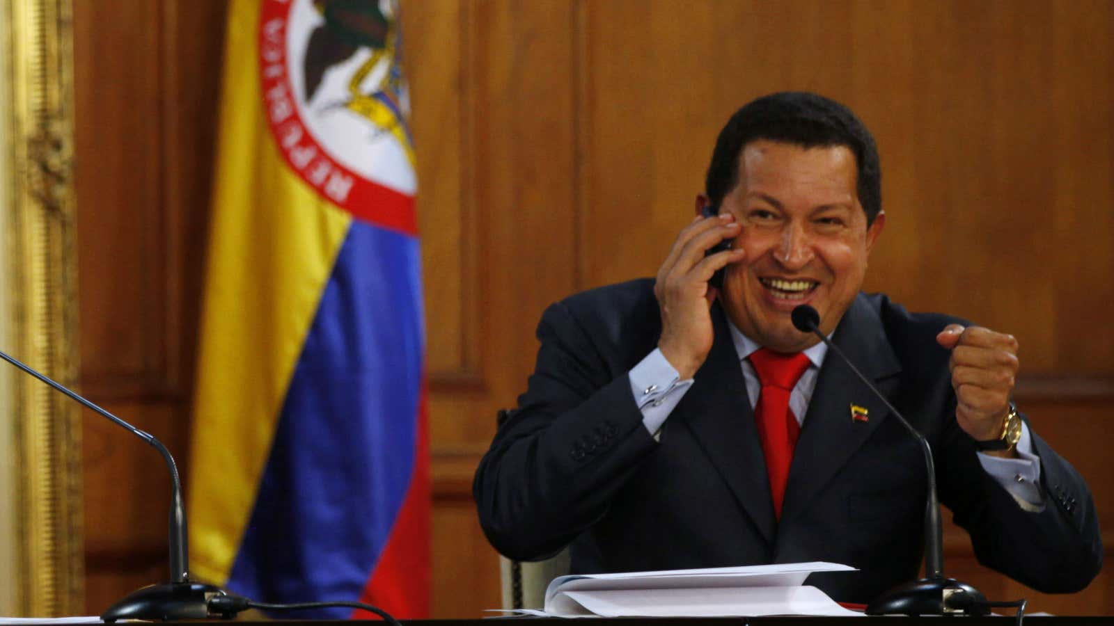 Hugo Chavez tweeted several times a day and engaged with followers.