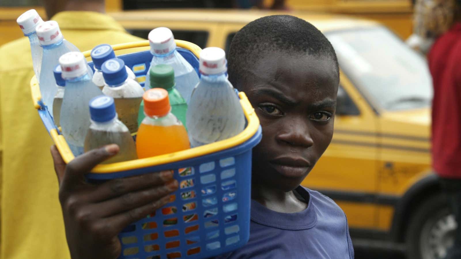 Buy the water, not the soda.